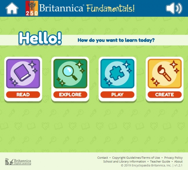 Britannica Fundamentals screenshot