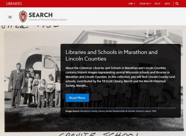 Libraries and Schools in Marathon and Lincoln Counties screenshot