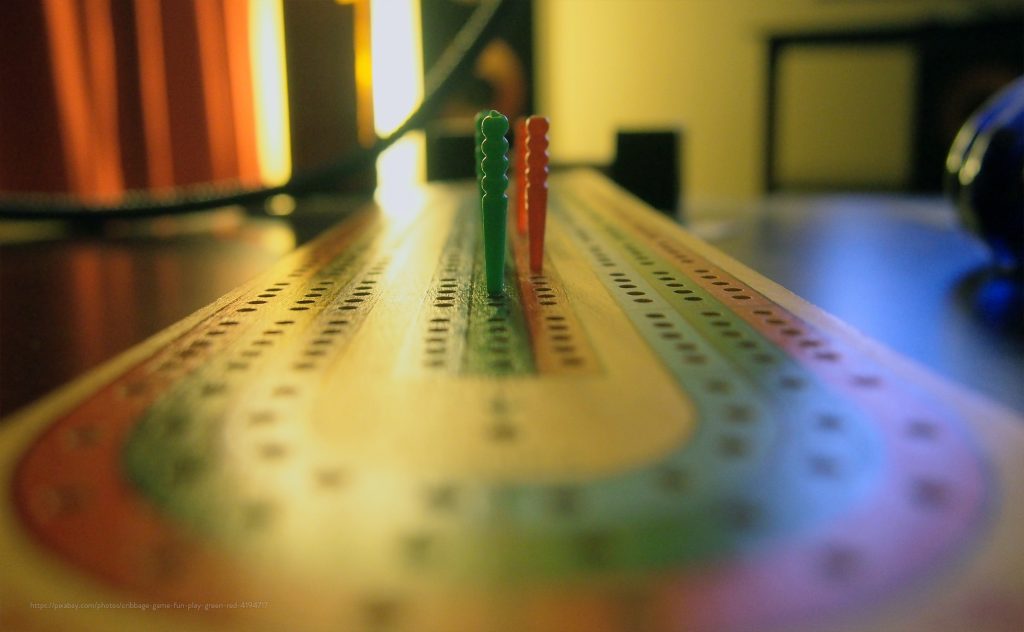 cribbage board