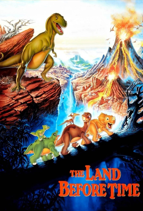 "The Land Before Time" movie poster © Universal Pictures