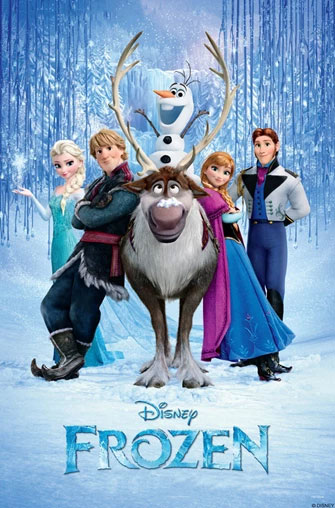 "Frozen" movie cover © Walt Disney Pictures