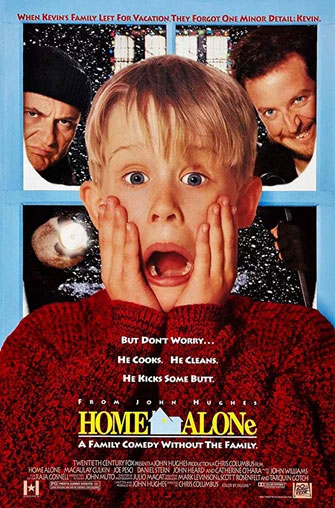 "Home Alone" movie cover