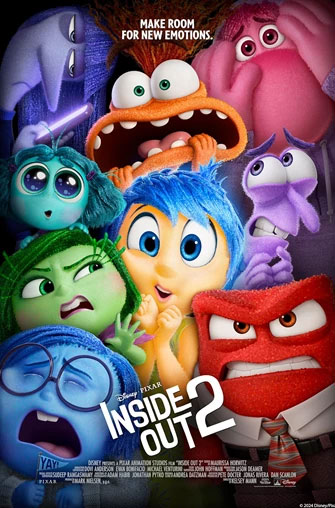 "Inside Out 2" movie cover © Disney Pixar