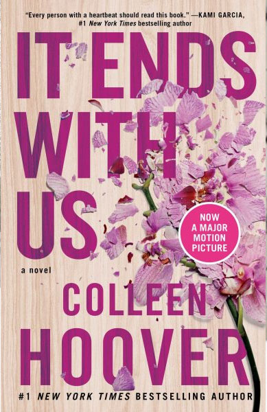 "It Ends With Us" by Colleen Hoover book cover