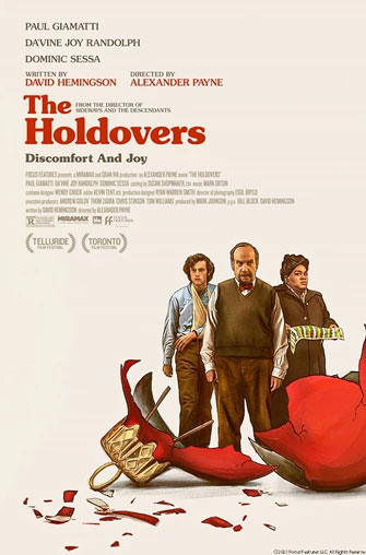 "The Holdovers" movie cover