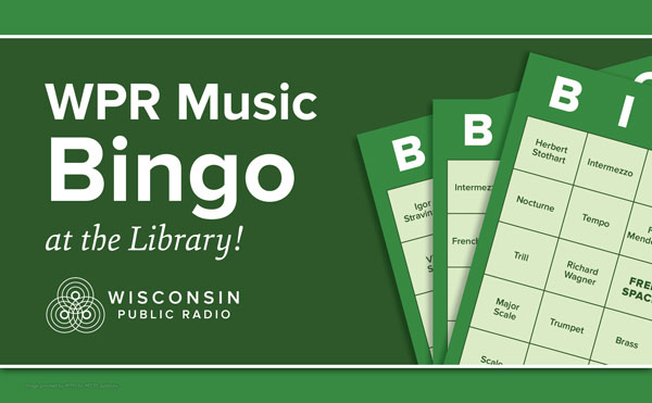 WPR Music BINGO