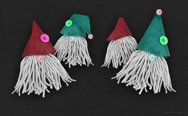 felt gnomes