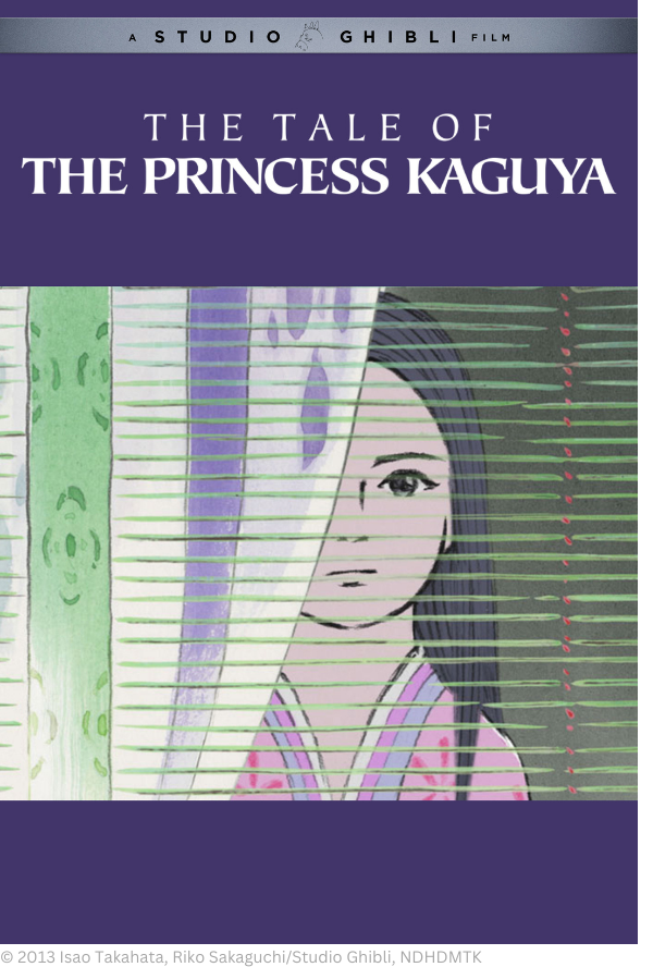 studio ghibli the tale of princess kaguya movie poster