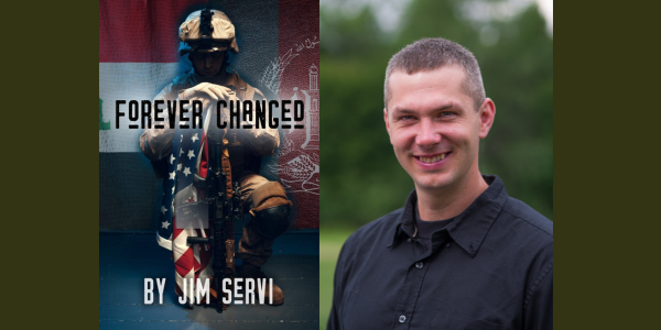 forever changed by jim servi book cover and author picture