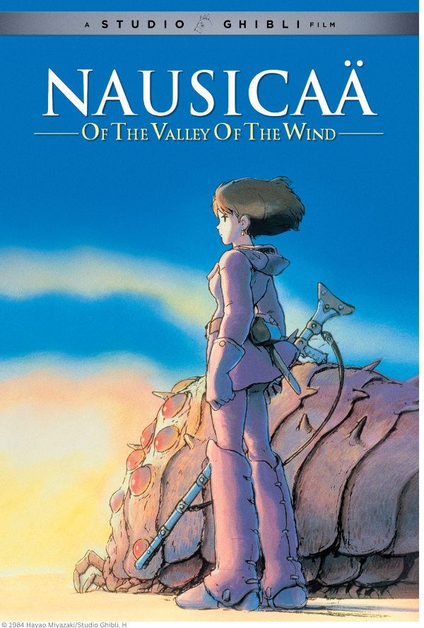 nausicaa of the valley of the wind studio ghibli movie poster