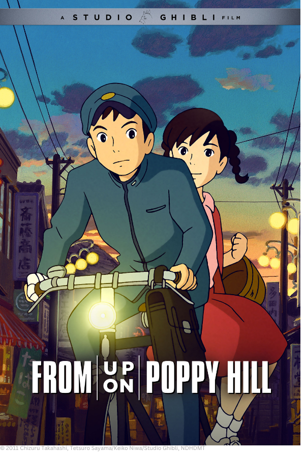 studio ghibli from up on poppy hill movie poster