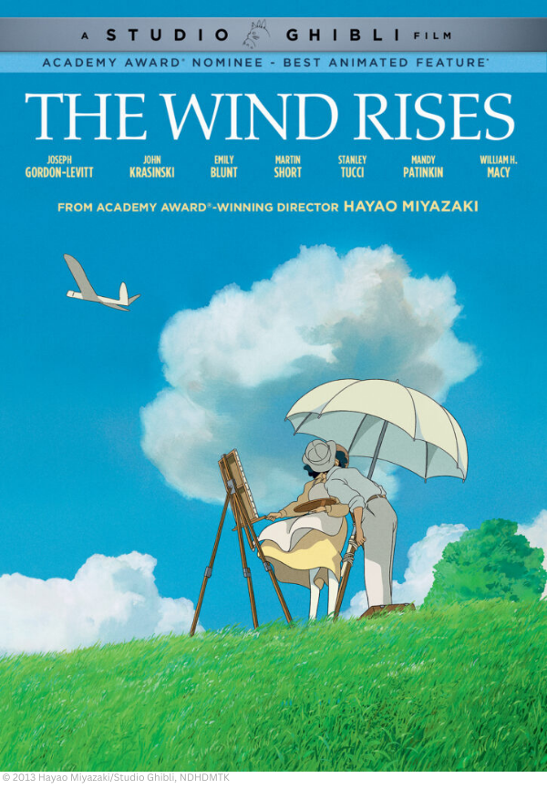 studio ghibli the wind rises movie poster