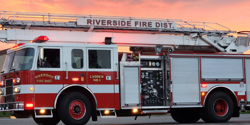 riverside fire department truck