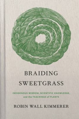 braiding sweetgrass by robin wall kimmerer book cover