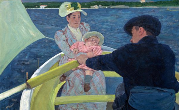 "The Boating Party" painting by Mary Cassatt