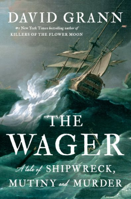 the wager by david gann book cover