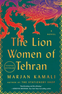 the lion women of tehran by marjan kamali book cover