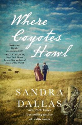 where coyotes howl by sandra dallas book cover