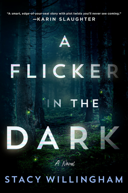 a flicker in the dark by stacy willingham book cover