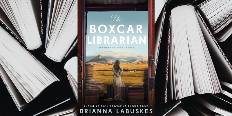the boxcar librarian by brianna labuskes book cover